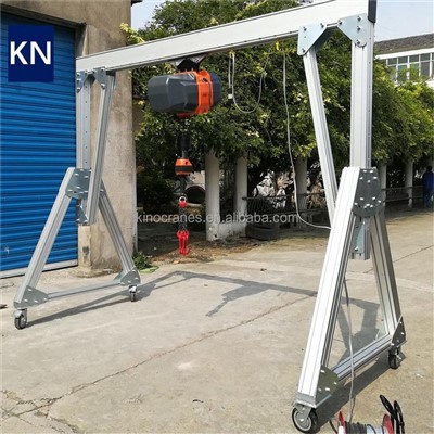 Kren Gantry Aluminium Ketinggian Boleh Laras